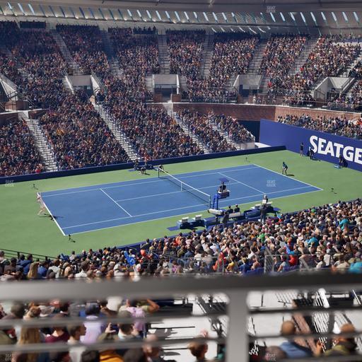 Grandstand at the Billy Jean King Tennis Center - Section 127 A Seat View
