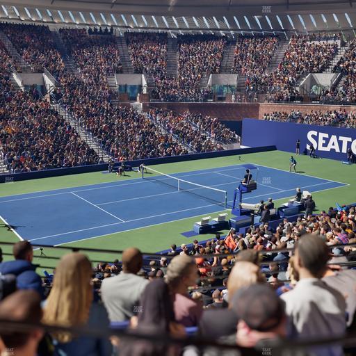 Grandstand at the Billy Jean King Tennis Center - Section 127 Seat View