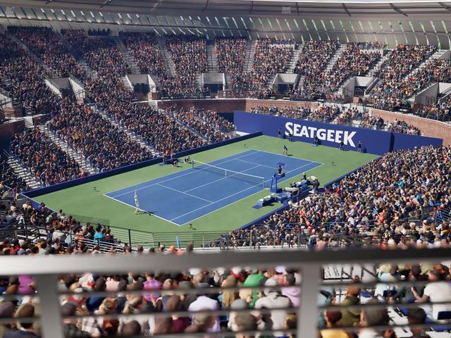 Grandstand at the Billy Jean King Tennis Center - Section 129 A Seat View