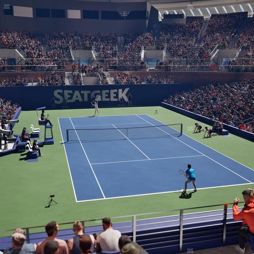 Grandstand at the Billy Jean King Tennis Center - Section 13 A Seat View
