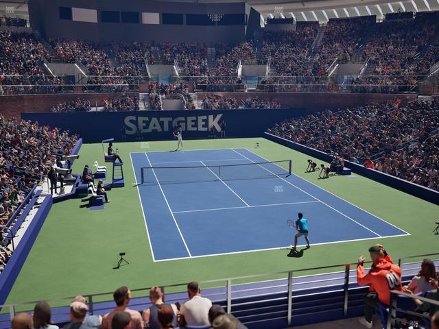 Grandstand at the Billy Jean King Tennis Center - Section 13 A Seat View