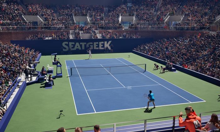 Grandstand at the Billy Jean King Tennis Center - Section 13 A Seat View