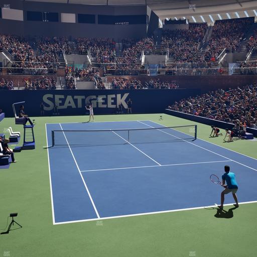 Grandstand at the Billy Jean King Tennis Center - Section 13 Seat View