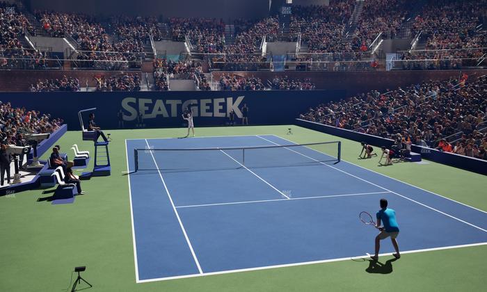 Grandstand at the Billy Jean King Tennis Center - Section 13 Seat View