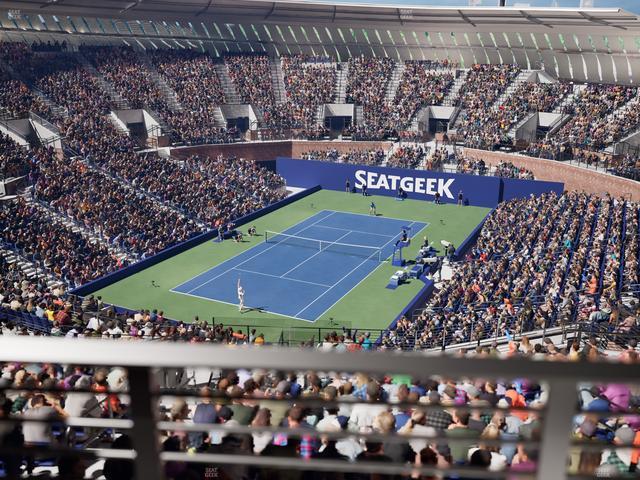 Grandstand at the Billy Jean King Tennis Center - Section 130 A Seat View