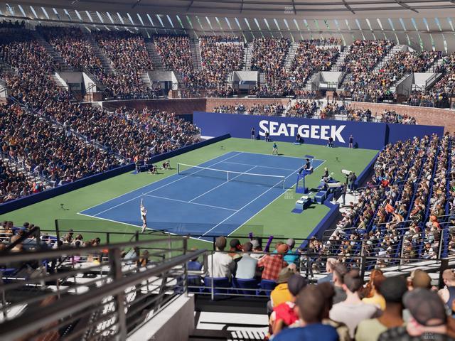 Grandstand at the Billy Jean King Tennis Center - Section 130 Seat View
