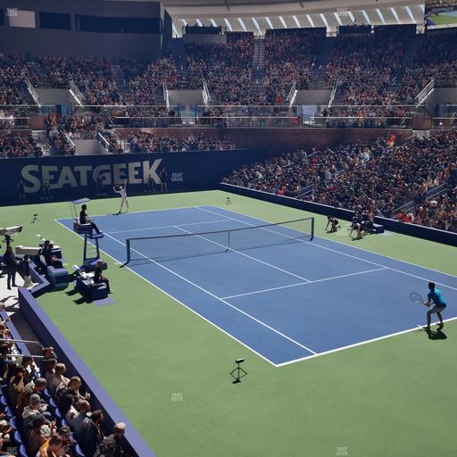 Grandstand at the Billy Jean King Tennis Center - Section 14 A Seat View