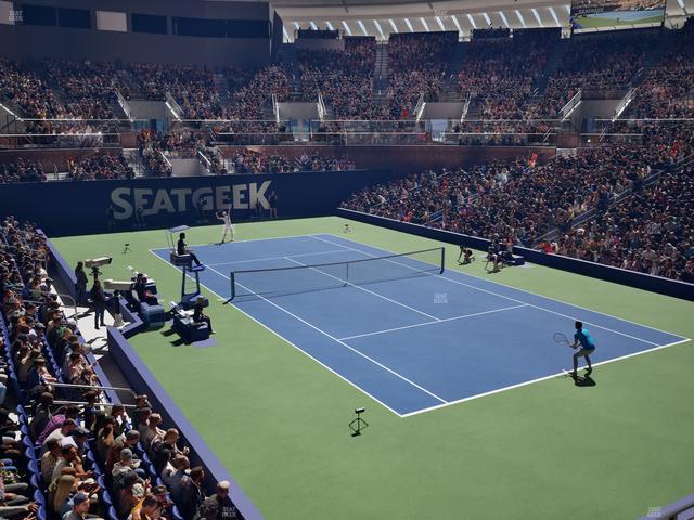 Grandstand at the Billy Jean King Tennis Center - Section 14 A Seat View