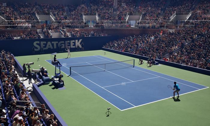 Grandstand at the Billy Jean King Tennis Center - Section 14 A Seat View