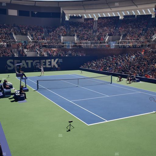 Grandstand at the Billy Jean King Tennis Center - Section 14 Seat View