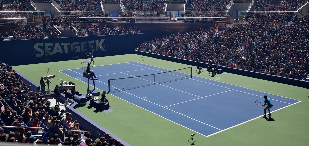 Grandstand at the Billy Jean King Tennis Center - Section 15 A Seat View