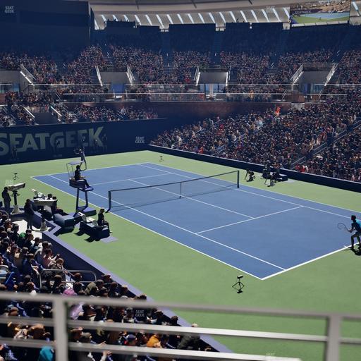 Grandstand at the Billy Jean King Tennis Center - Section 15 A Seat View