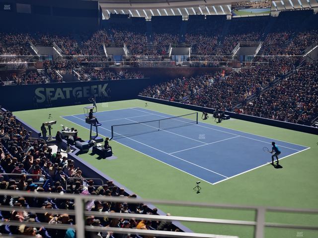 Grandstand at the Billy Jean King Tennis Center - Section 15 A Seat View