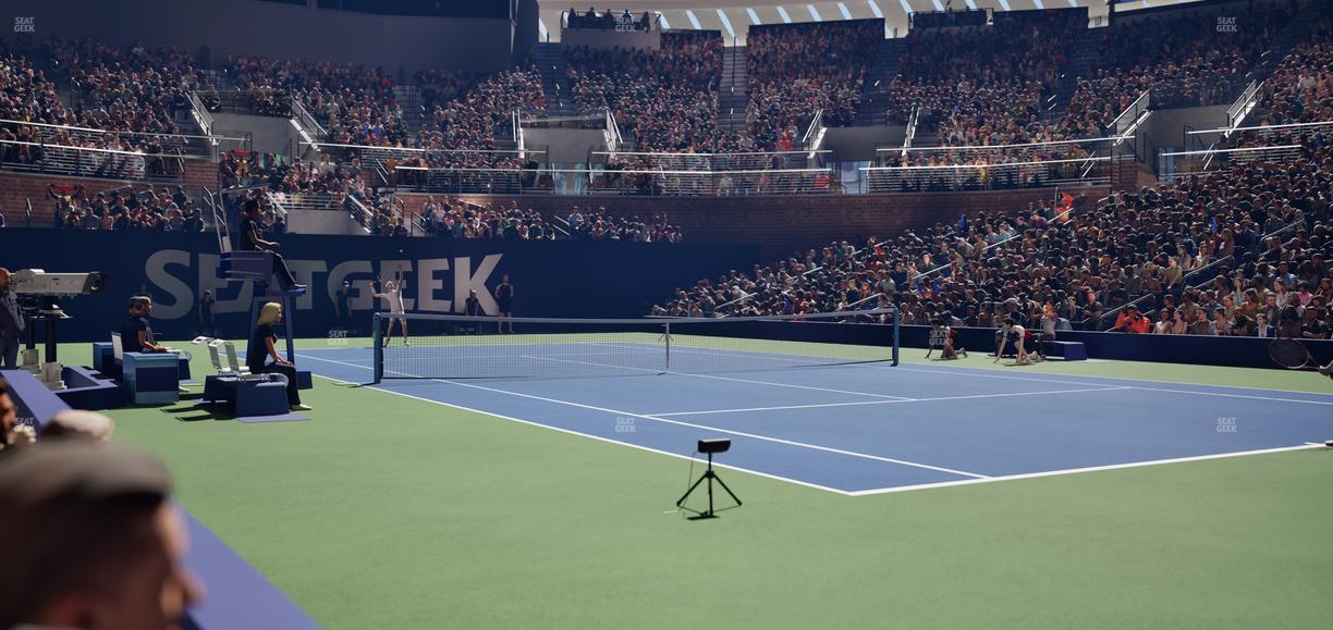 Grandstand at the Billy Jean King Tennis Center - Section 15 Seat View