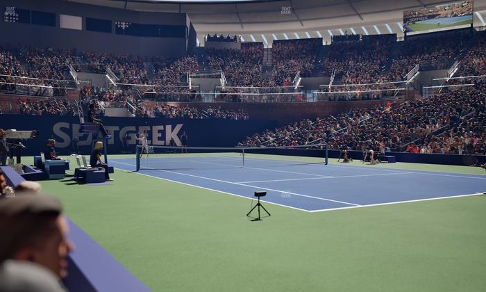 Grandstand at the Billy Jean King Tennis Center - Section 15 Seat View