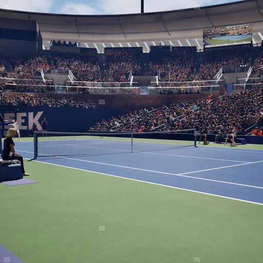 Grandstand at the Billy Jean King Tennis Center - Section 16 Seat View