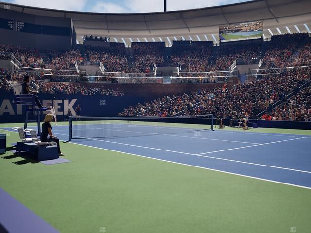 Grandstand at the Billy Jean King Tennis Center - Section 16 Seat View