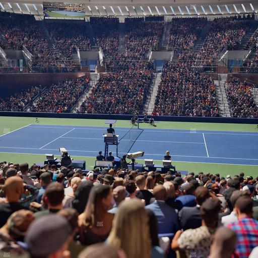 Grandstand at the Billy Jean King Tennis Center - Section 17 A Seat View