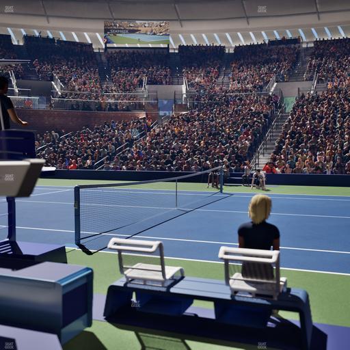 Grandstand at the Billy Jean King Tennis Center - Section 17 Seat View