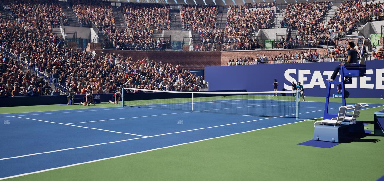 Grandstand at the Billy Jean King Tennis Center - Section 19 Seat View