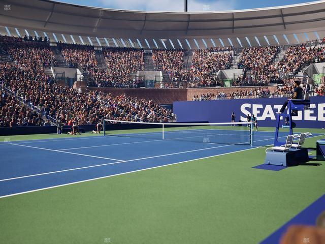Grandstand at the Billy Jean King Tennis Center - Section 19 Seat View