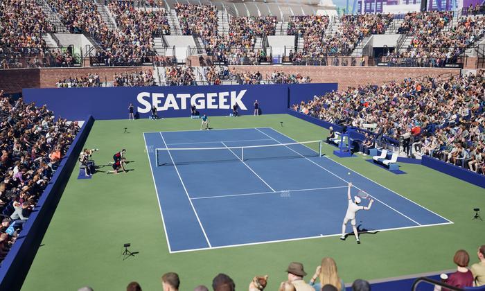 Grandstand at the Billy Jean King Tennis Center - Section 2 A Seat View