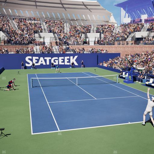 Grandstand at the Billy Jean King Tennis Center - Section 2 Seat View