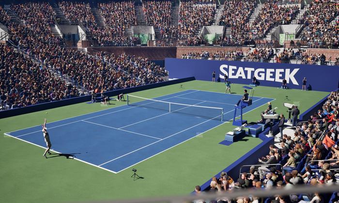 Grandstand at the Billy Jean King Tennis Center - Section 20 A Seat View