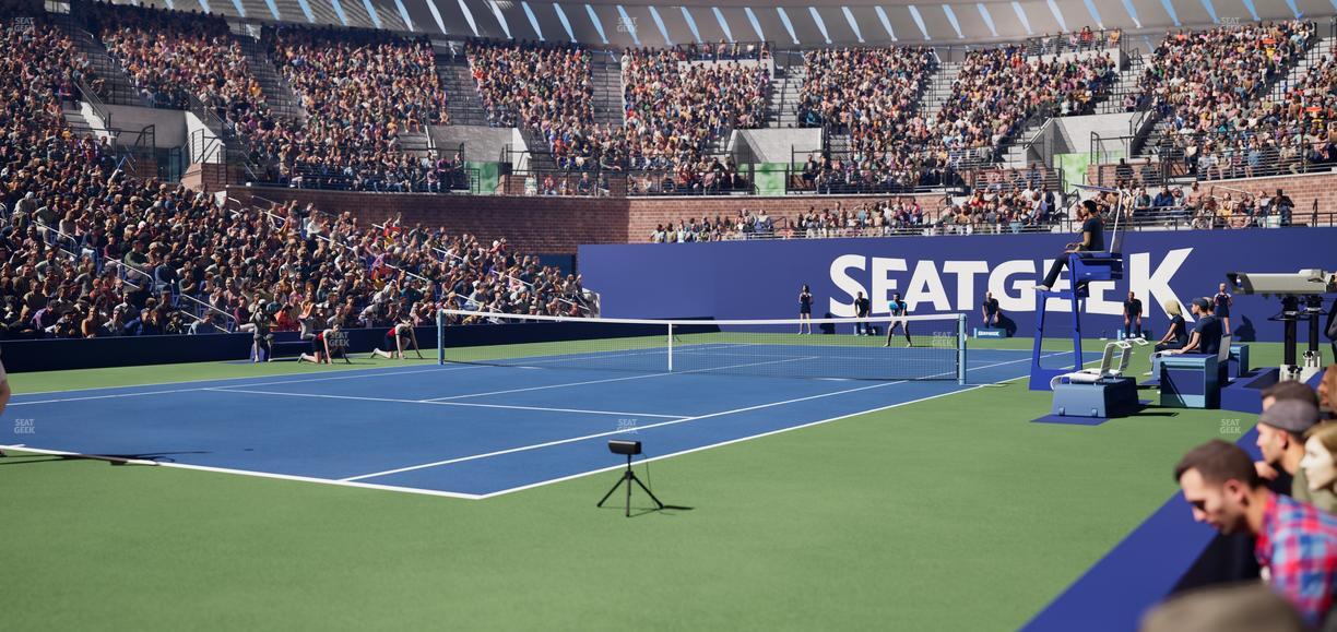 Grandstand at the Billy Jean King Tennis Center - Section 20 Seat View
