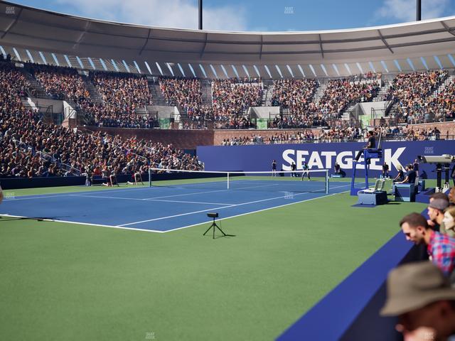 Grandstand at the Billy Jean King Tennis Center - Section 20 Seat View