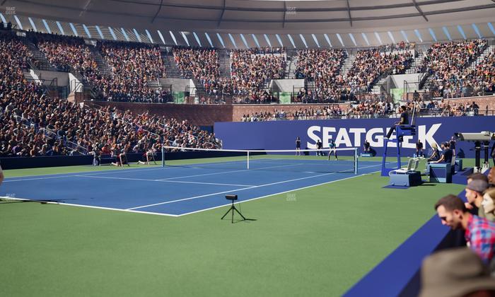 Grandstand at the Billy Jean King Tennis Center - Section 20 Seat View