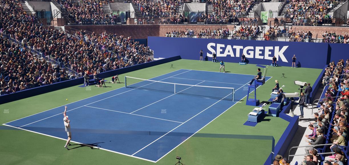 Grandstand at the Billy Jean King Tennis Center - Section 21 A Seat View