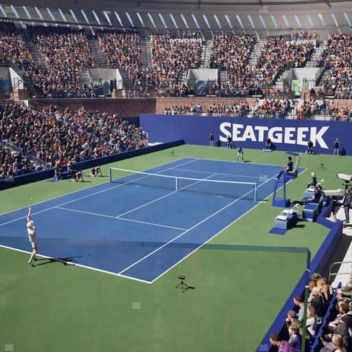Grandstand at the Billy Jean King Tennis Center - Section 21 A Seat View