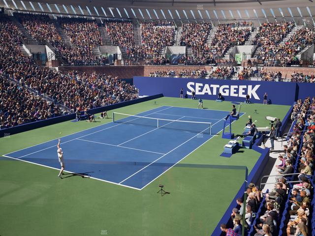 Grandstand at the Billy Jean King Tennis Center - Section 21 A Seat View