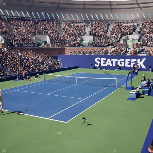 Grandstand at the Billy Jean King Tennis Center - Section 21 Seat View