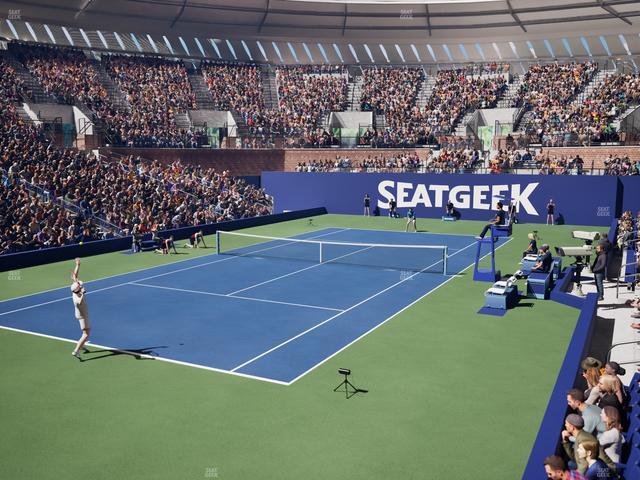 Grandstand at the Billy Jean King Tennis Center - Section 21 Seat View