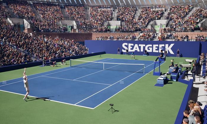 Grandstand at the Billy Jean King Tennis Center - Section 21 Seat View