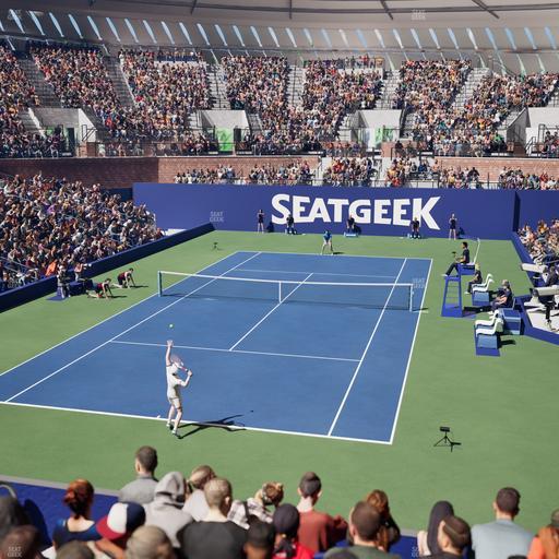 Grandstand at the Billy Jean King Tennis Center - Section 22 A Seat View