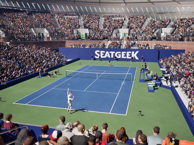 Grandstand at the Billy Jean King Tennis Center - Section 22 A Seat View