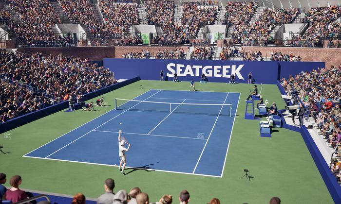 Grandstand at the Billy Jean King Tennis Center - Section 22 A Seat View
