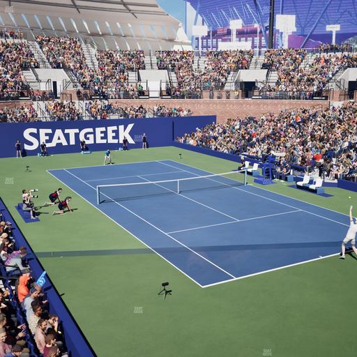 Grandstand at the Billy Jean King Tennis Center - Section 3 A Seat View
