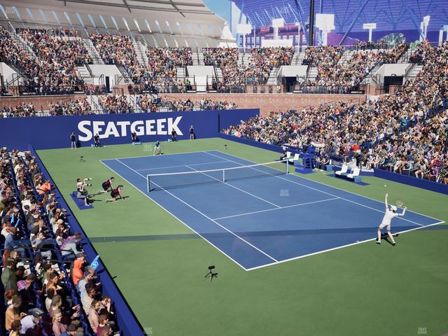 Grandstand at the Billy Jean King Tennis Center - Section 3 A Seat View