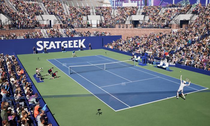 Grandstand at the Billy Jean King Tennis Center - Section 3 A Seat View