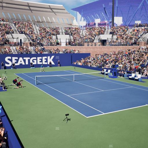 Grandstand at the Billy Jean King Tennis Center - Section 3 Seat View