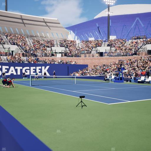 Grandstand at the Billy Jean King Tennis Center - Section 4 Seat View