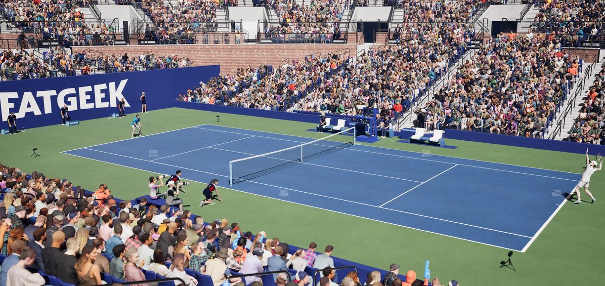 Grandstand at the Billy Jean King Tennis Center - Section 5 A Seat View
