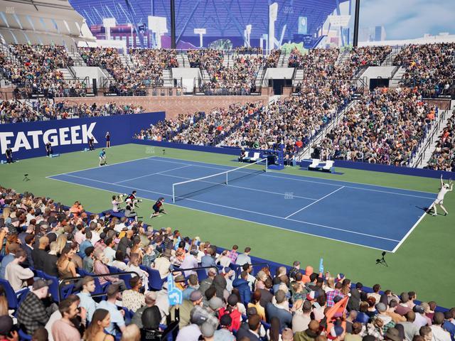 Grandstand at the Billy Jean King Tennis Center - Section 5 A Seat View