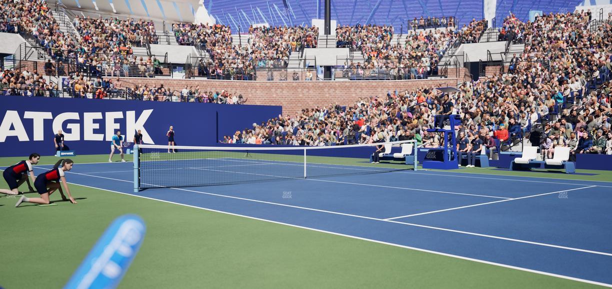 Grandstand at the Billy Jean King Tennis Center - Section 5 Seat View