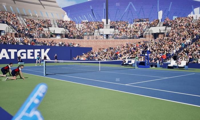 Grandstand at the Billy Jean King Tennis Center - Section 5 Seat View
