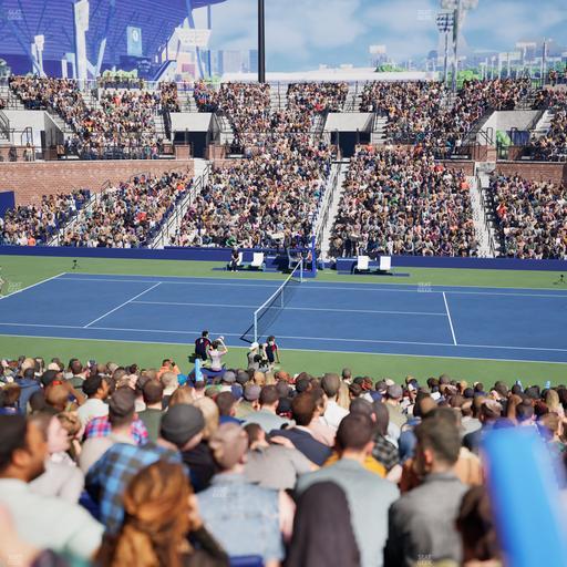 Grandstand at the Billy Jean King Tennis Center - Section 6 A Seat View